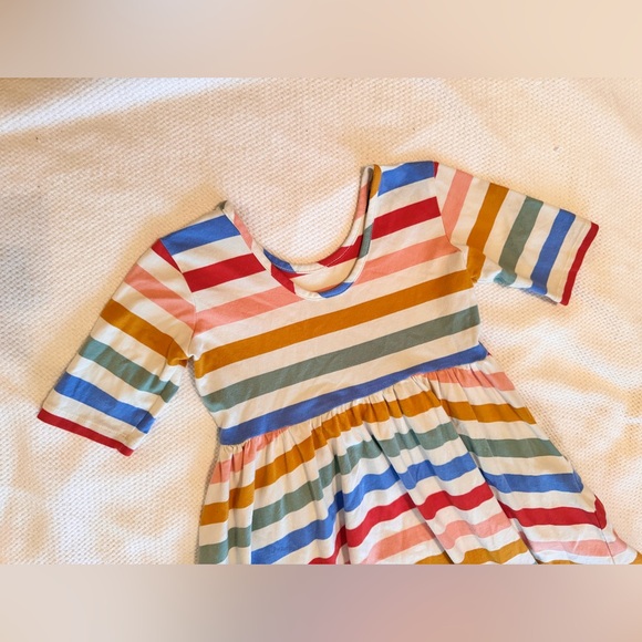 HANNA ANDERSSON Stripe Skater Dress with Pockets - Picture 10 of 13